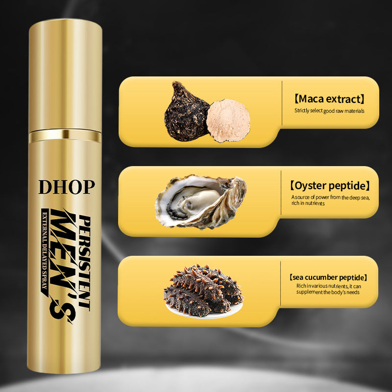 ⚡ Hot Promotion ⚡ 140K+ SOLD!✨DHOP Persistent Men's External Delay Spray: Prolonged Intimacy & Enhanced Endurance Formula-1T