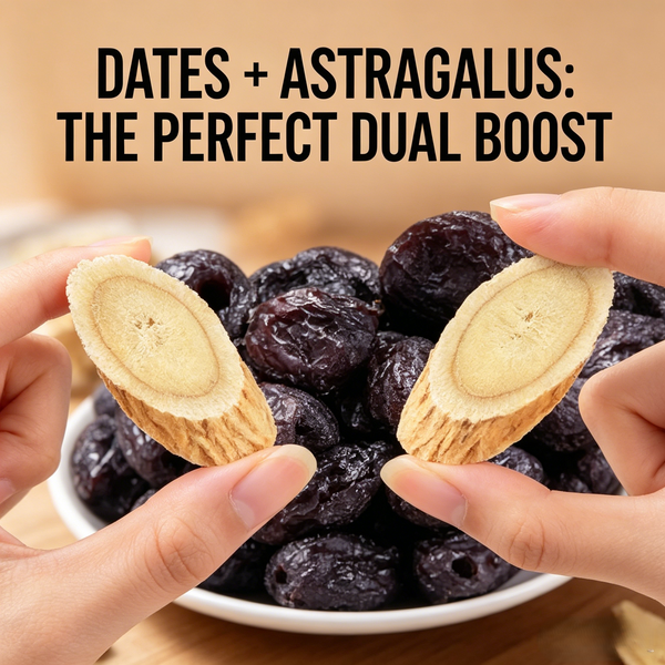 ✨️Astragalus Steamed Jujubes | 💪More Energy More Confidence More Life Daily Wellness Support For Men💪🏆