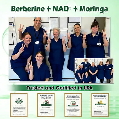 ✅Say Goodbye to Stubborn Belly Fat in 7 Days-Moringa·Berberine × NAD+ 10-in-1 Nano Microneedle Patch – Daily For Weight, Skin, Diabetes & Joint Health 🗽-H
