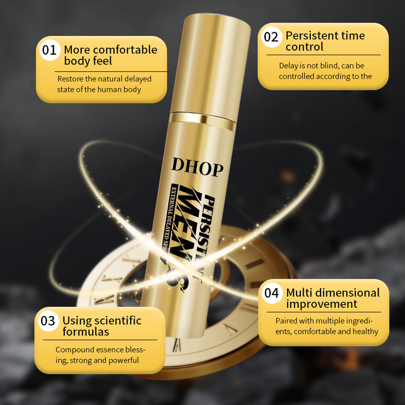 ⚡ Hot Promotion ⚡ 140K+ SOLD!✨DHOP Persistent Men's External Delay Spray: Prolonged Intimacy & Enhanced Endurance Formula-1T