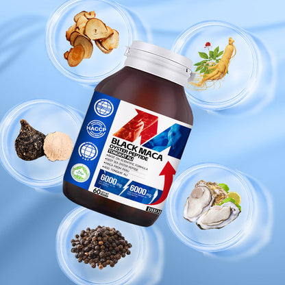 🏆Flash Sale⚡ 160K+ SOLD!✨DHOP Black Maca & Oyster Peptide: Ultimate Male Stamina & Vitality Booster-H