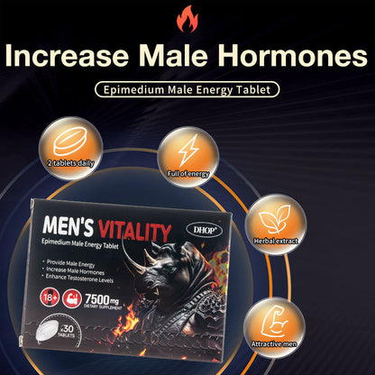 🏆Hot Sale⚡ Bestseller!✨DHOP Epimedium Tablets: Advanced Male Energy, Stamina & Performance Boost-1T
