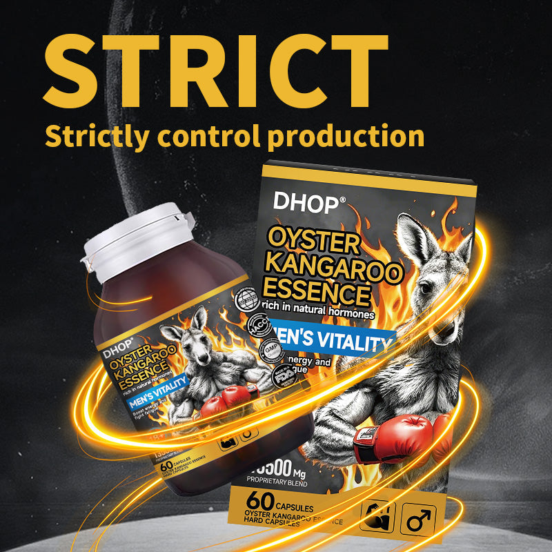 ⚡ Limited Time Offer ⚡ 160K+ SOLD!✨DHOP Oyster Kangaroo Essence Hard Capsule: Extreme Male Stamina & Performance Optimizer-1T