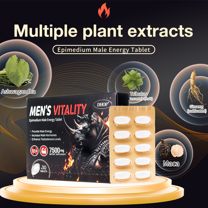 🏆Hot Sale⚡ Bestseller!✨DHOP Epimedium Tablets: Advanced Male Energy, Stamina & Performance Boost-H