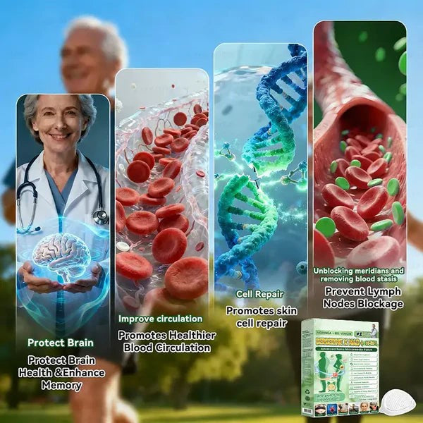✅Say Goodbye to Stubborn Belly Fat in 7 Days-Moringa·Berberine × NAD+ 10-in-1 Nano Microneedle Patch – Daily For Weight, Skin, Diabetes & Joint Health 🗽-H