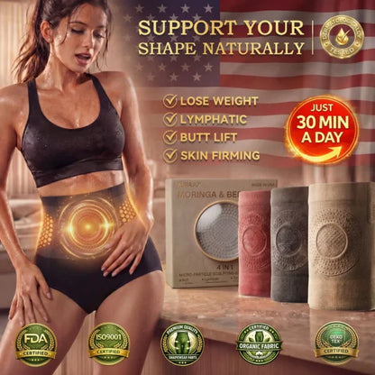 🥳2026 HOT SALE🥳💞50K+ SOLD!🌸🧘‍♀️ 50% OFF! Thermogenic Tummy Control Shorts-H